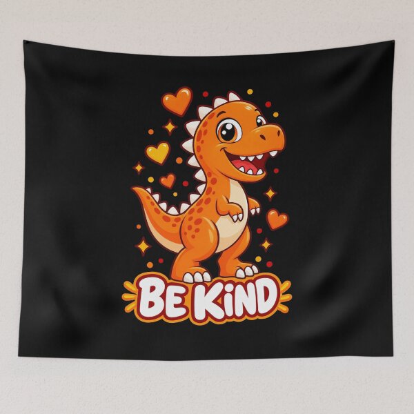 Item preview, Unity Day Orange Be Kind Cute Dino Anti Bullying Kids Graphic designed and sold by Whirx.