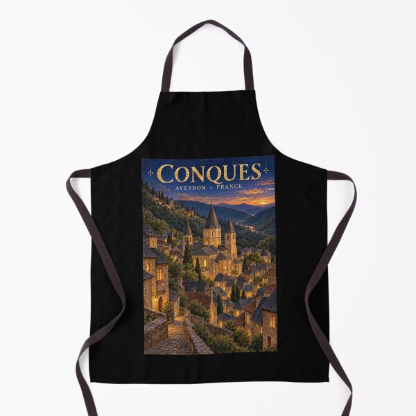 Item preview, Conques - Aveyron - France designed and sold by GoodOldVintage.