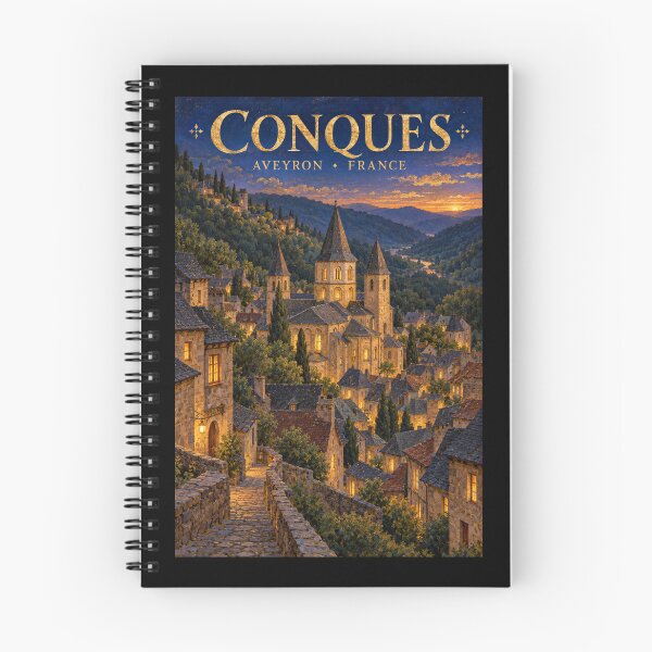 Item preview, Conques - Aveyron - France designed and sold by GoodOldVintage.
