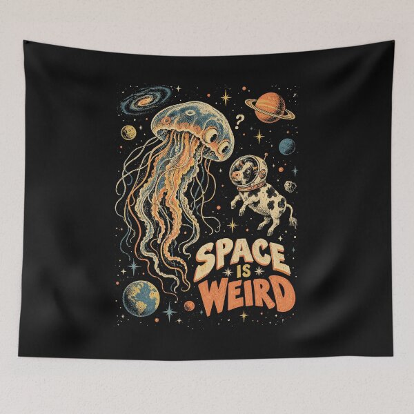 Item preview, Space Is Weird designed and sold by SignumShop.