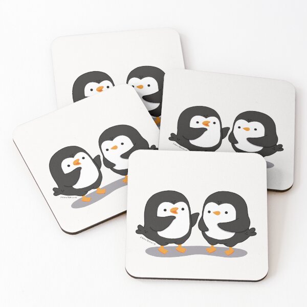 Item preview, Peguins best friends catching up designed and sold by julianamotzko.
