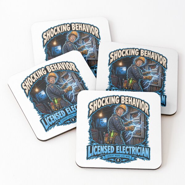 Item preview, Shocking Behavior Licensed Electrician Halloween designed and sold by katiecorners.