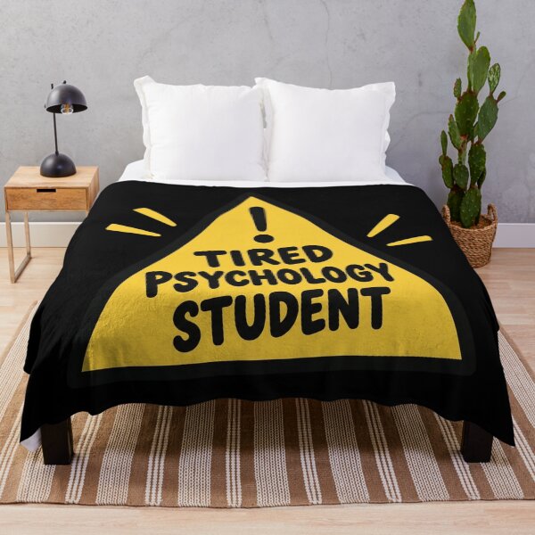 Item preview, Tired Psychology Student designed and sold by AdityaGoodman.