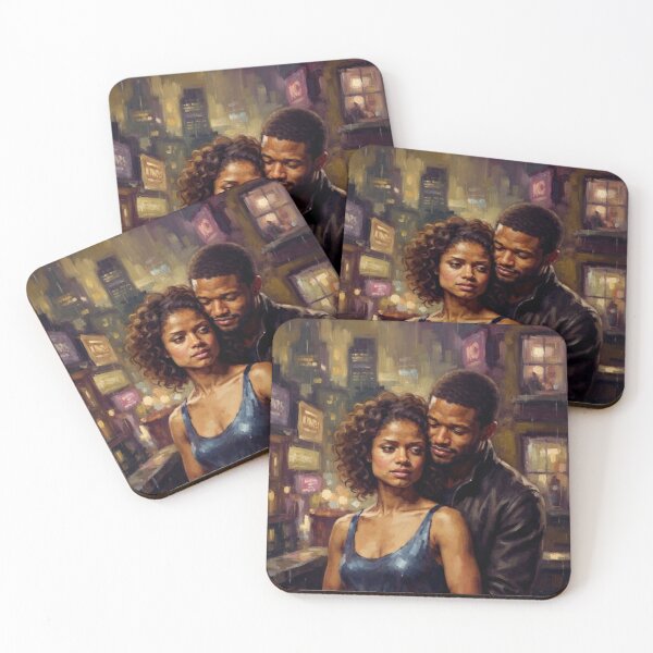 Item preview, Beyond the Lights Romantic Drama Fine Art Tribute designed and sold by Art's Diner.