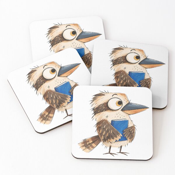 Item preview, Kookaburra Blue Notebook designed and sold by The-Art-of-D.