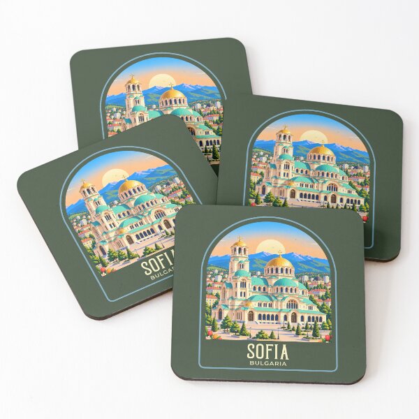 Item preview, Sofia Vintage Travel Illustration designed and sold by HomeLivingCo.