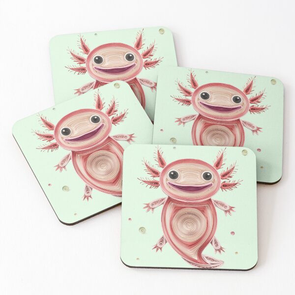 Item preview,  A cheerful axolotl designed and sold by 123ks.