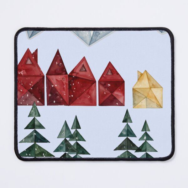 Item preview, Scandinavian Winter in Modern Origami by PanaluPrint designed and sold by PanaluPrint .