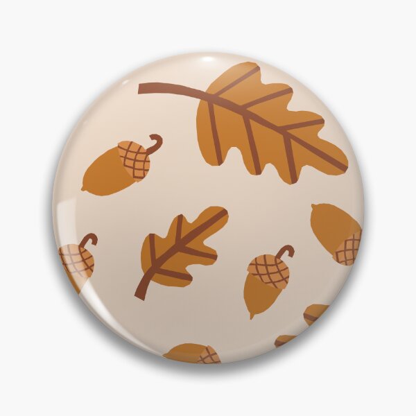 Item preview, Cozy Autumn Acorns and Oak Leaves designed and sold by verodika.