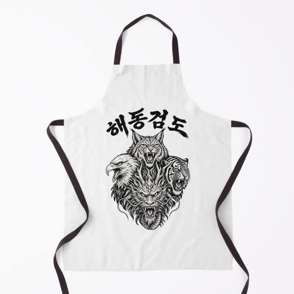 Item preview, Korean Sword Martial Arts Haidong Gumdo Dragon Tiger Lynx Graphic designed and sold by Whirx.