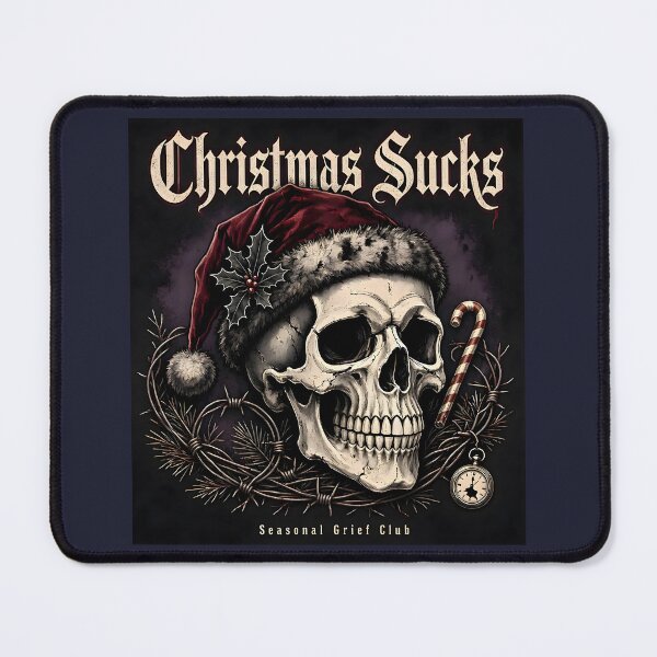 Item preview, Christmas Sucks Skull designed and sold by Sybille-Yates.