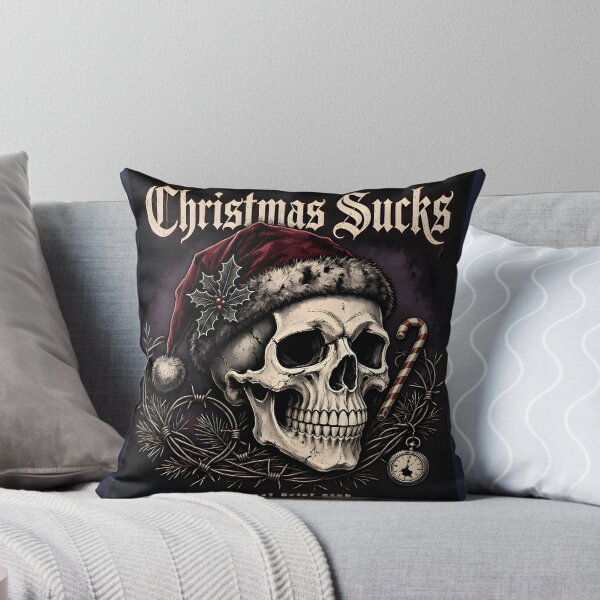 Item preview, Christmas Sucks Skull designed and sold by Sybille-Yates.