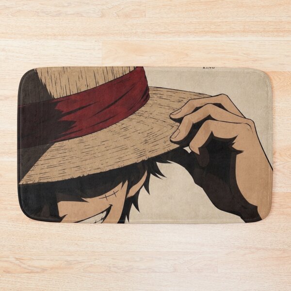 Item preview, Monkey D Luffy Pirate King Kanji Ukiyo-e (HIGH-QUALITY) Anime     designed and sold by ShawnMorrisDesigns.