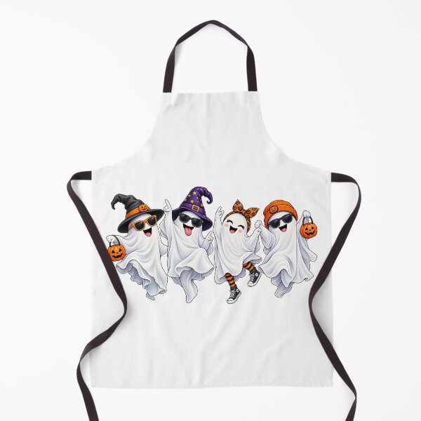 Item preview, Title: Dancing Ghosts Halloween Funny Spooky Party designed and sold by CreativeNest Prints.