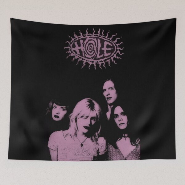 Item preview, Hole Original Custom Vintage Music Band Tee Unique Poster Wall Art designed and sold by Cool Robot Bro..