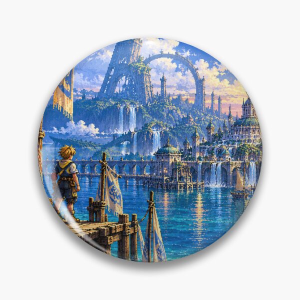 Item preview, Beyond the Sapphire Horizon designed and sold by ManaBloom.