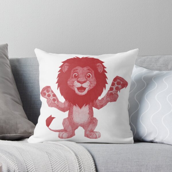 Item preview, Lion with Pizza designed and sold by kinpirks.