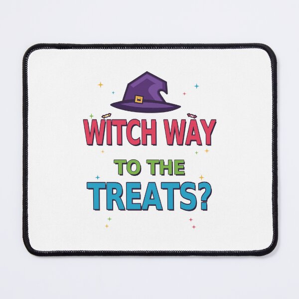 Item preview, Witch Way To The Treats Funny Witch Hat Quote designed and sold by Custom Crest.