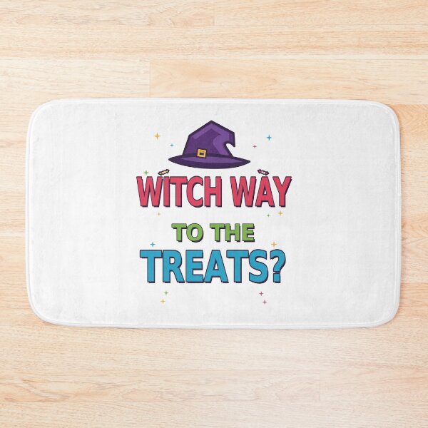 Item preview, Witch Way To The Treats Funny Witch Hat Quote designed and sold by Custom Crest.