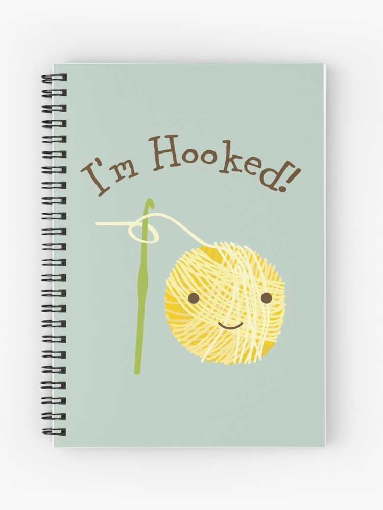 Cute and funny I'm Hooked on you Crochet hook and Yarn design iPhone Case  for Sale by Eggtooth