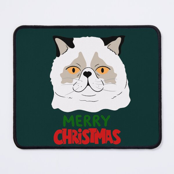 Item preview, Cute Ragdoll Cat Merry Christmas Holiday Art designed and sold by stormk10.