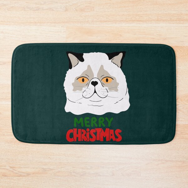 Item preview, Cute Ragdoll Cat Merry Christmas Holiday Art designed and sold by stormk10.