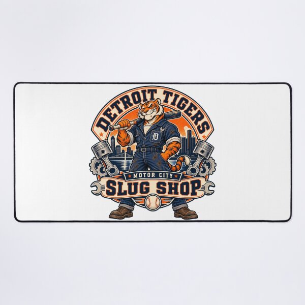 Item preview, Motor City Tigers Slug Shop Emblem designed and sold by Dresut.
