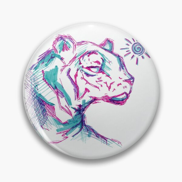 Item preview, colorful tiger designed and sold by CanvasCloud.