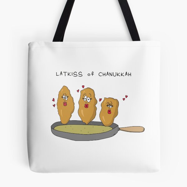 Item preview, Funny Latkiss of Chanukkah Sticker | Cute Hanukkah Potato Pun designed and sold by MyxaART.