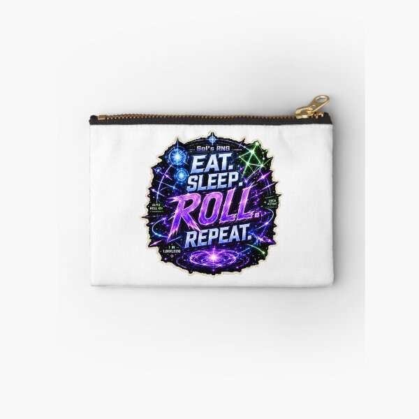 Item preview, Eat Sleep Roll Repeat Dice Gaming Design for RPG and Tabletop Enthusiasts designed and sold by ImMrCat.