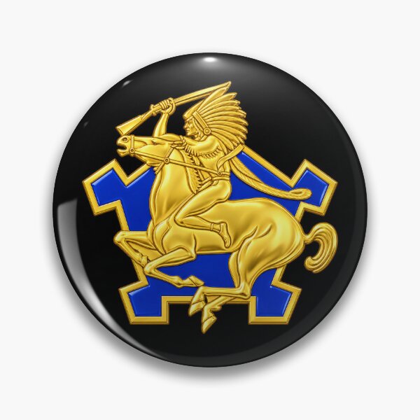 Item preview, 9th Cavalry Regiment - DUI - without Text  - 3D - Enhanced designed and sold by Military Insignia Products.