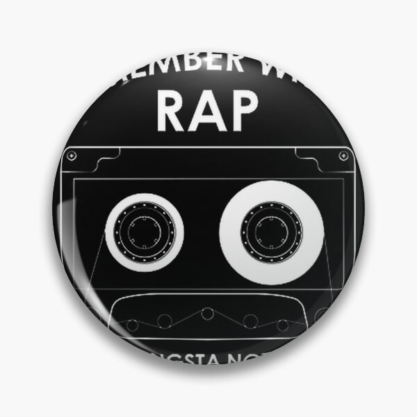 Item preview, Classic Old School Rap Was Gangsta Not Swag Typography Design designed and sold by InkySushi.