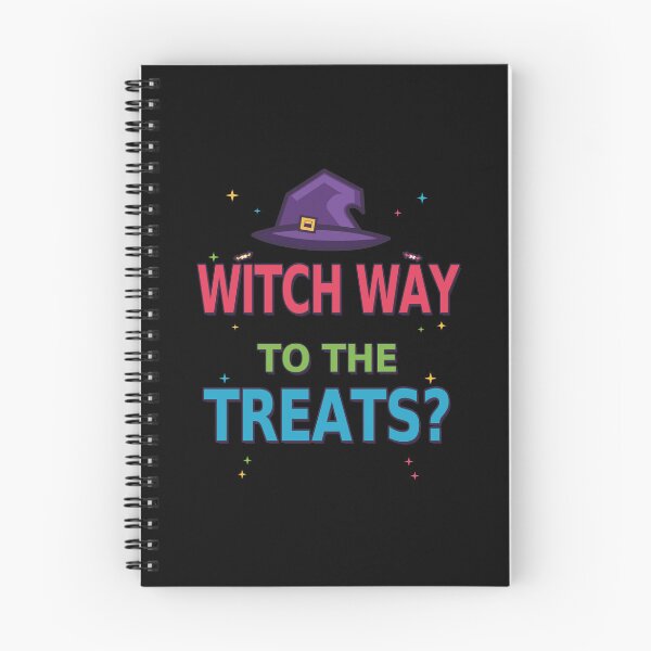 Item preview, Witch Way To The Treats Funny Witch Hat Quote designed and sold by Custom Crest.
