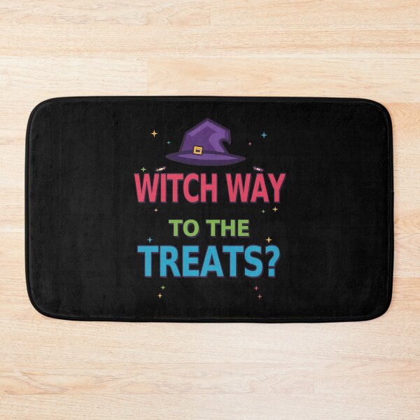 Item preview, Witch Way To The Treats Funny Witch Hat Quote designed and sold by Custom Crest.