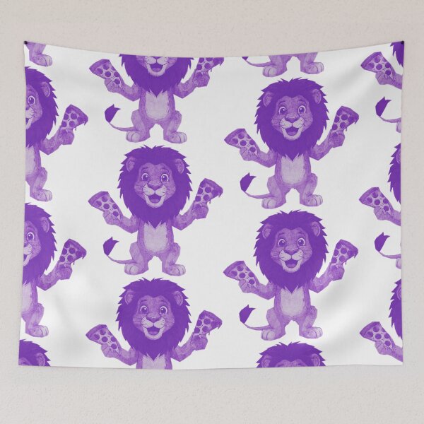 Item preview, Lion with Pizza designed and sold by kinpirks.