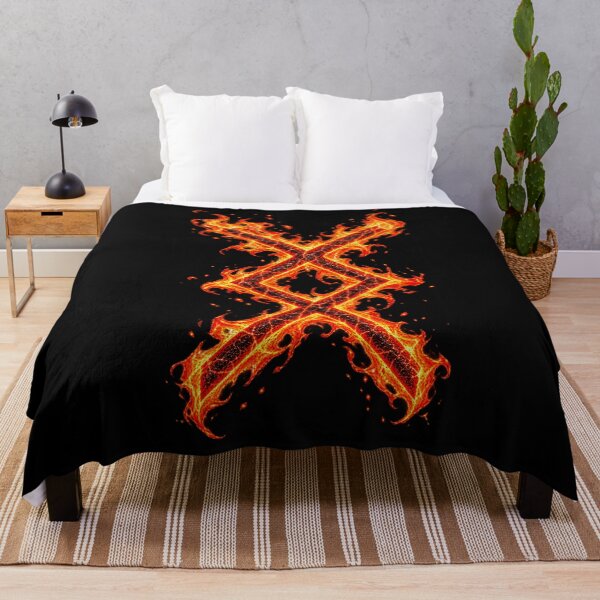 Item preview, Ingwaz Rune in flame designed and sold by Faust-ART.