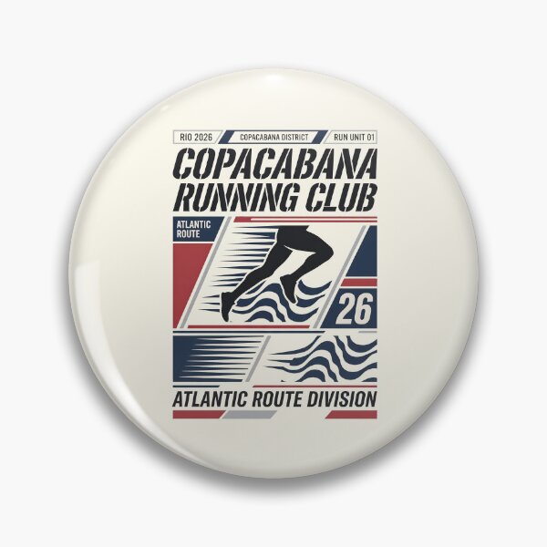 Item preview, Copacabana Running Club Retro Athletic Graphic designed and sold by SplashTastic.