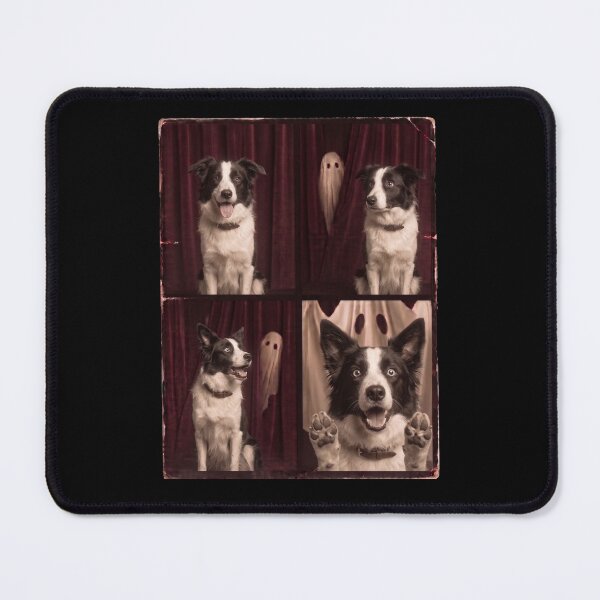 Item preview, Funny Border Collie Dog Halloween Ghost Reaction designed and sold by d247.