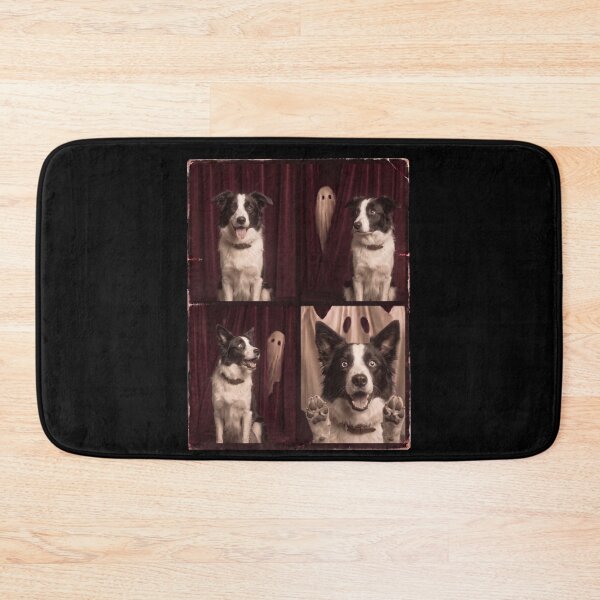 Item preview, Funny Border Collie Dog Halloween Ghost Reaction designed and sold by d247.