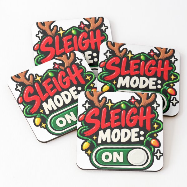 Item preview, Sleigh Mode On Funny Christmas Design designed and sold by Kenzie & Co.