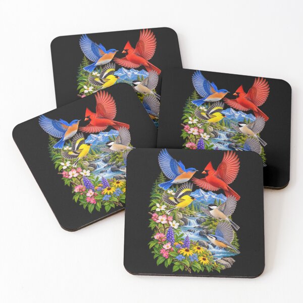 Item preview, Songbirds Over River Valley designed and sold by RockitBaby.