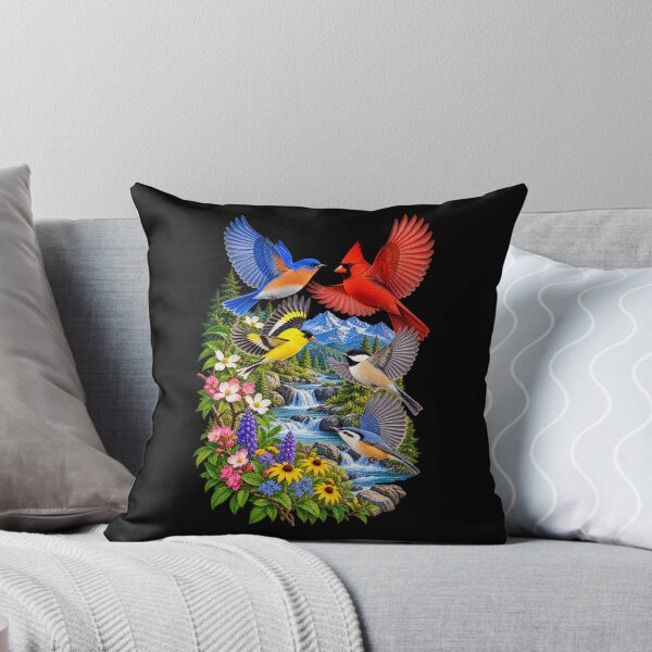 Item preview, Songbirds Over River Valley designed and sold by RockitBaby.
