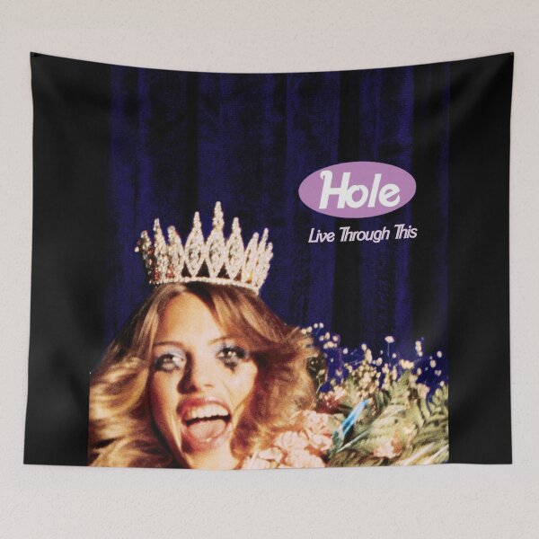 Item preview, Hole Original Custom Vintage Music Band Tee Unique Poster Wall Art designed and sold by Cool Robot Bro..