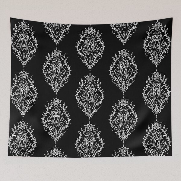Item preview, Veil Of Thorns — Ghost and Thorn Vines Gothic Art designed and sold by Tattee.