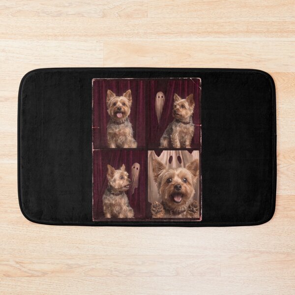 Item preview, Halloween Yorkie Dog Ghost Peekaboo Fun designed and sold by d247.