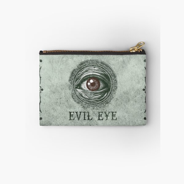 Item preview, Gothic Evil Eye Illustration Dark Rune Art Green designed and sold by Ghoul Enterprises.