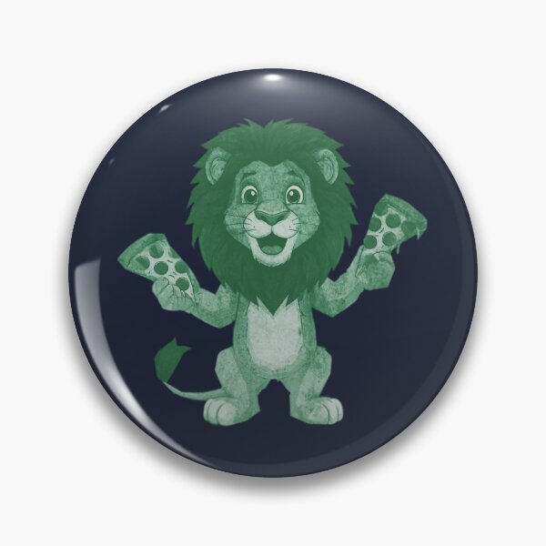 Item preview, Lion with Pizza designed and sold by kinpirks.