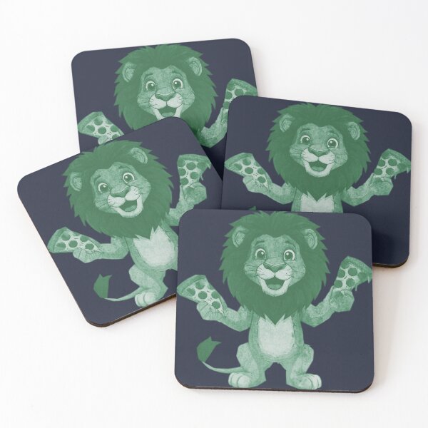 Item preview, Lion with Pizza designed and sold by kinpirks.