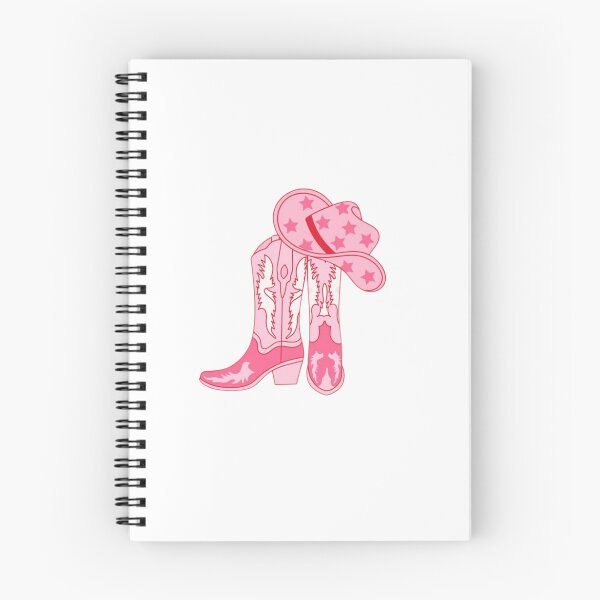 Item preview, Pink Cowgirl Boots & Cowboy Hat – Girly Western Design designed and sold by AandBCollective.