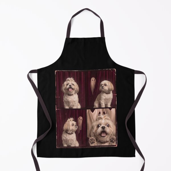 Item preview, Funny Shih Tzu Dog Scared Ghost Halloween designed and sold by d247.